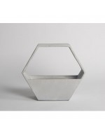 D&amp;M Vase taupe gray 30 cm