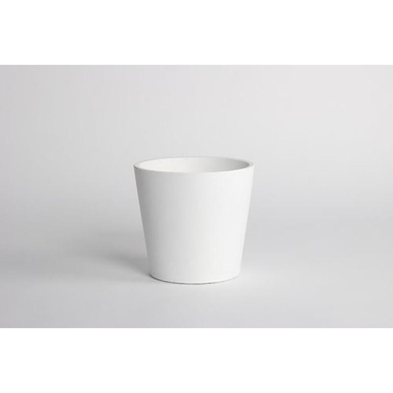 D&M Vase white ceramic 14 cm D&M Vase white ceramic 14 cm