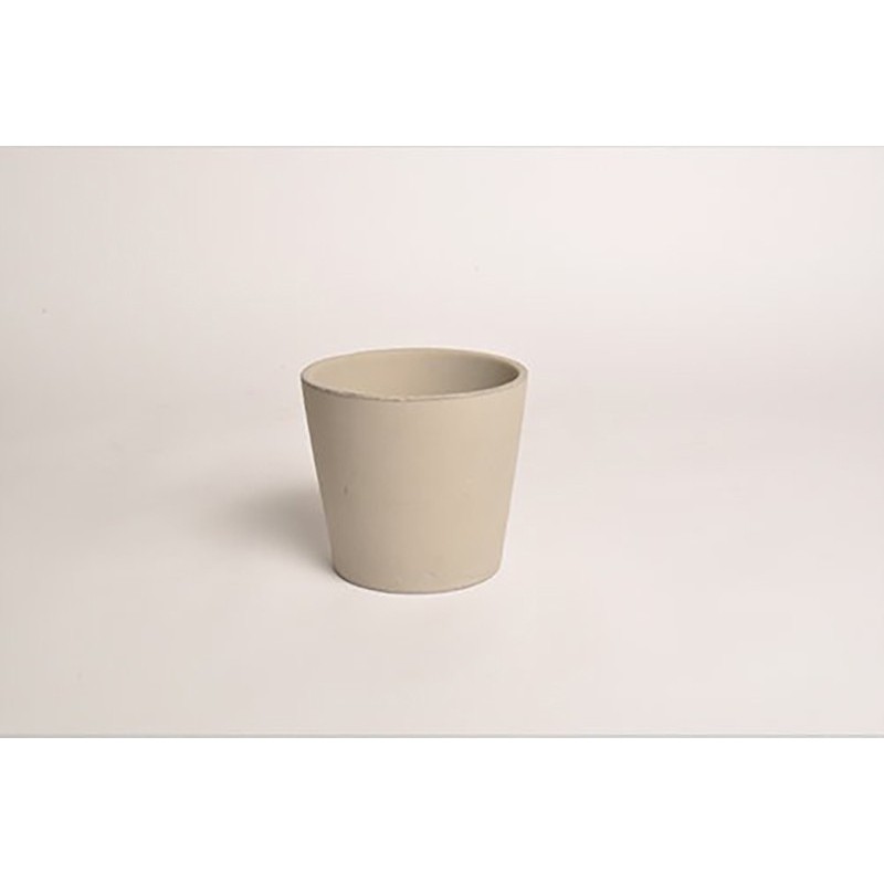 D&M Vase ceramic taupe 14 cm