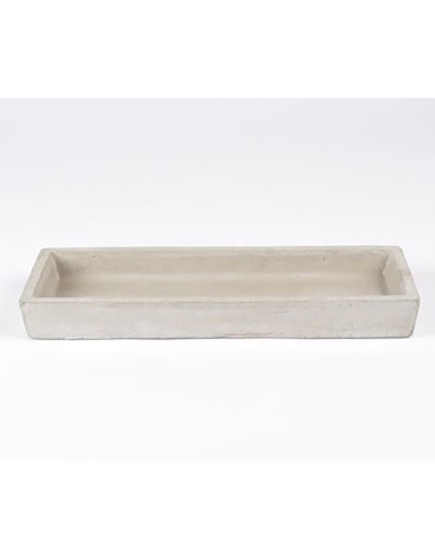 D&M Vaso burly piatto 15 cm taupe
