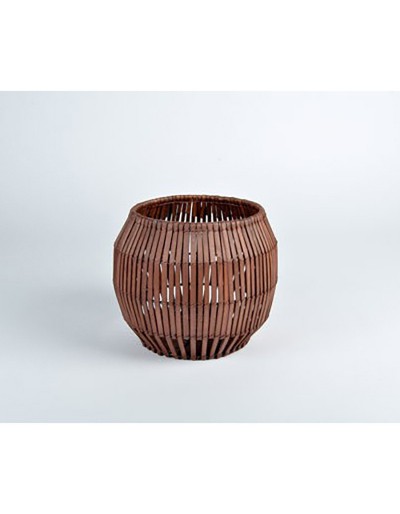 D&M Vase/Tight Rust Basket 18cm