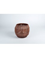 D&amp;M Vase/Tight Rust Korb 20cm