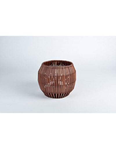 D&M Vase/Tight Rust Basket 20cm