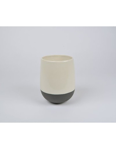 D&M Vase Split White 11cm