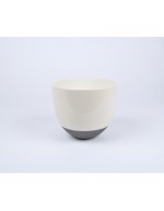 D&amp;M Vase Split Weiß 19cm