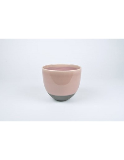D&M Vase Split Pink 23cm