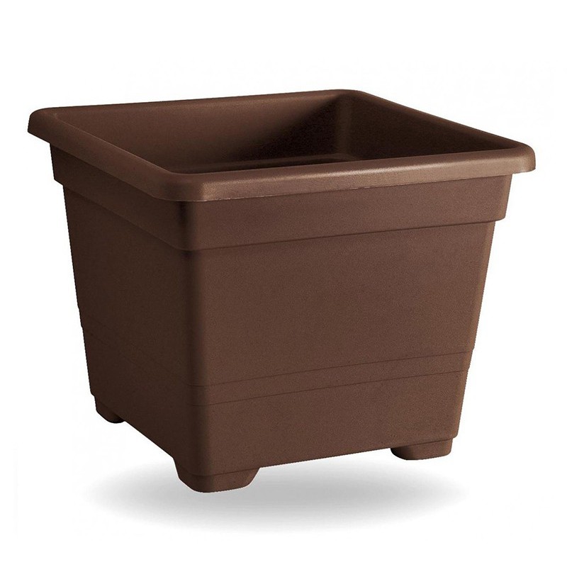 Vaso Quadrato 38 cm BRONZO Vaso Quadrato 38 cm BRONZO