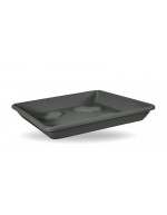 SQUARE SUBVASO 30 CM ANTHRACYTE