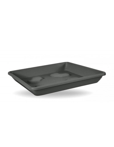 SQUARE SUBVASO 30 CM ANTHRACYTE