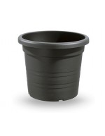 Vaso cilindrico antracite 50 cm