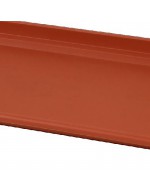 Anthea rectangular underflower 100 cm terracotta