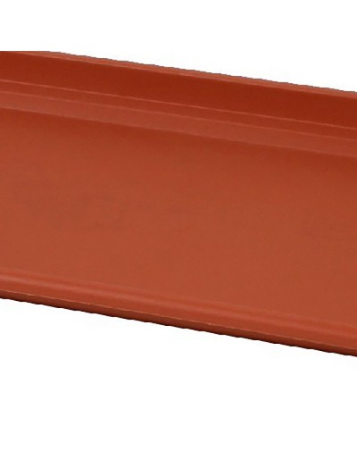 Anthea rectangular underflower 100 cm terracotta