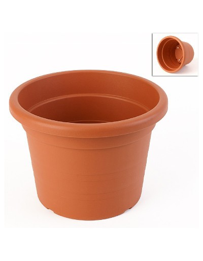 50 cm TERRACOTTA diameter cylinder vase