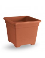 Vaso Quadrato 32 cm TERRACOTTA