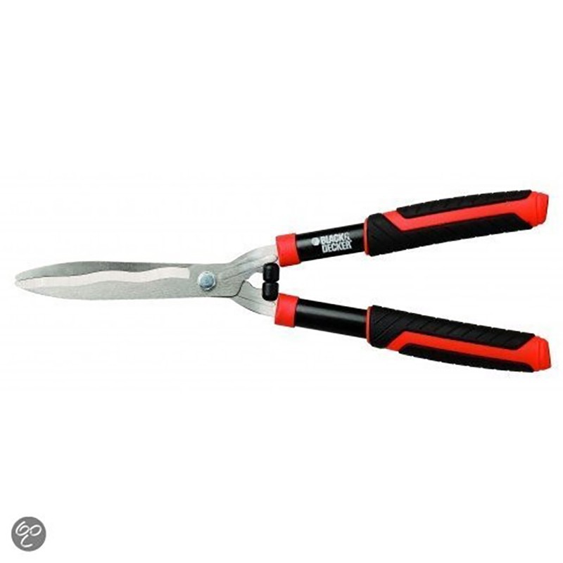 Black & Decker Tagliasiepi with glossy wavy blade 53 cm