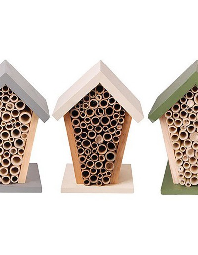 Maison d’abeille en bois