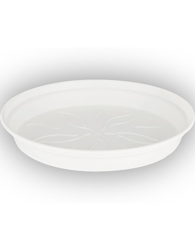 GREEN BASICS SAUCER 34 cm bianco