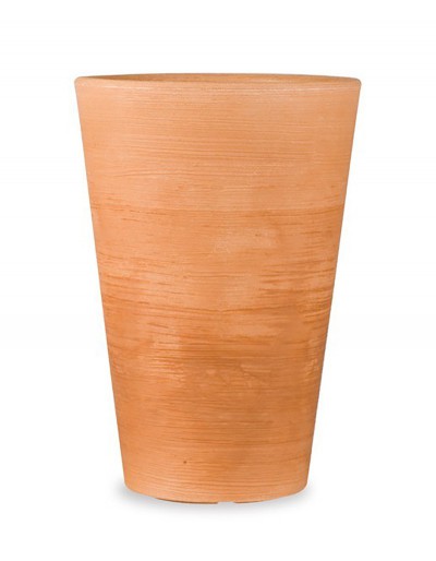 VASO LILIUM ALONGADO CONE H75 FORMIGA. Brown