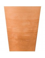 Cone de vaso 75 cm marrom antigo