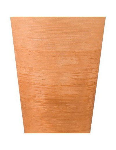 Vase Kegel 75 cm antik braun