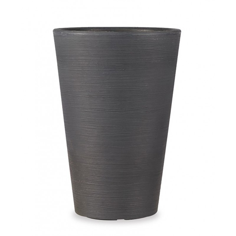 Vase 75 cm plastic anthracyte