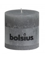 Rustic grey candle 100/100 mm