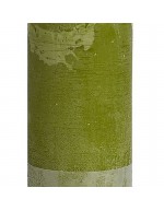 Rustikale grüne Kerze 190/68 mm