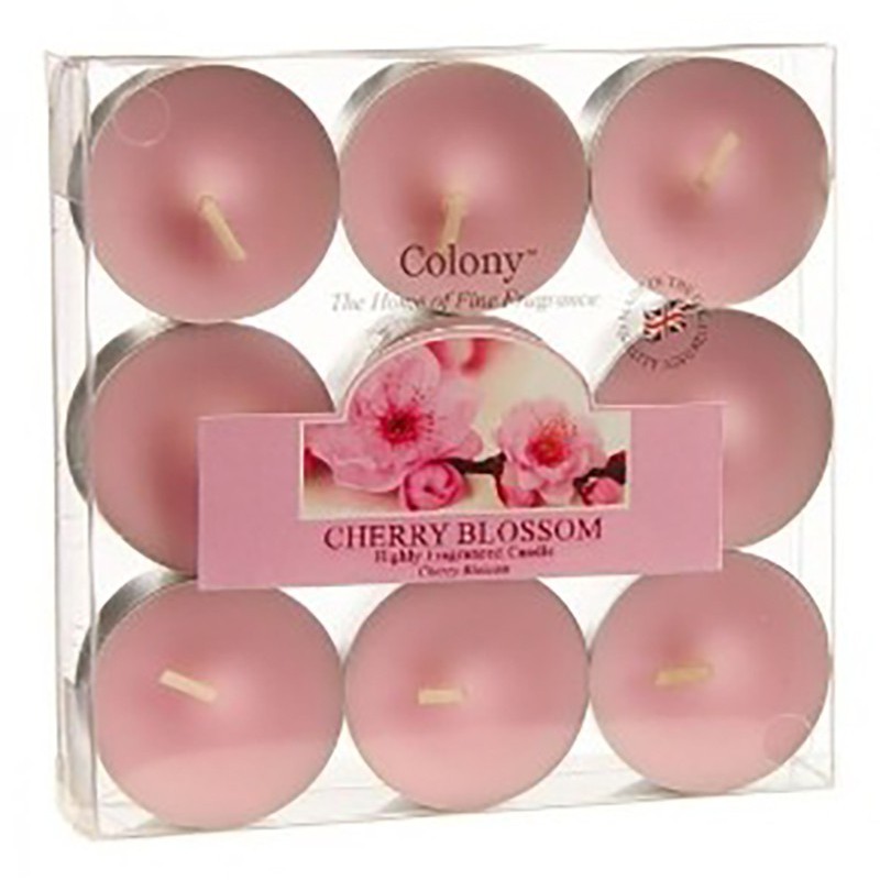 Boîte de colonie 9 fleur de cerisier de tealight