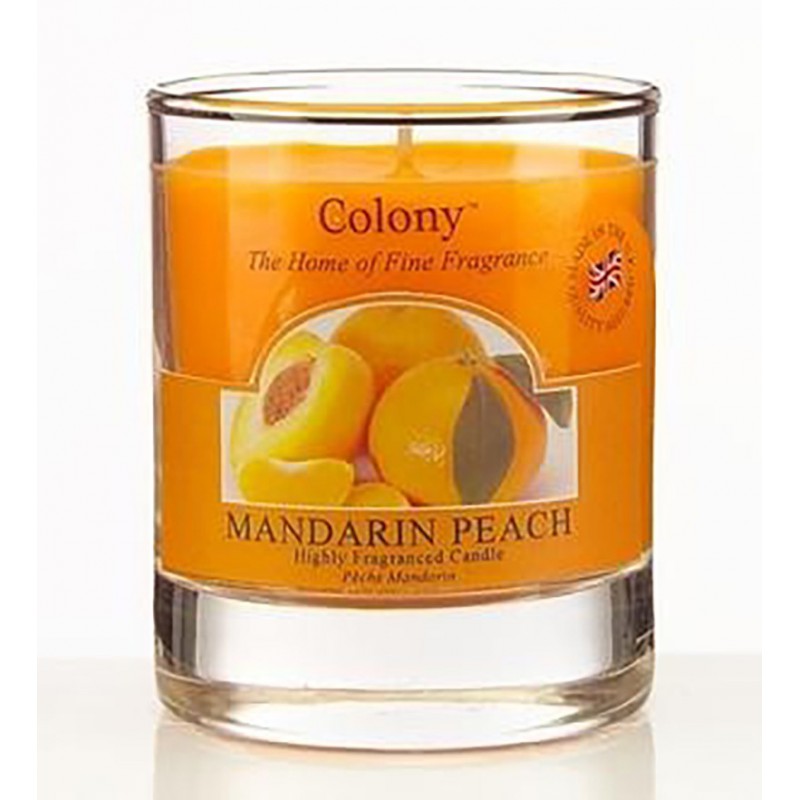 Colony candle small tangerine and peach