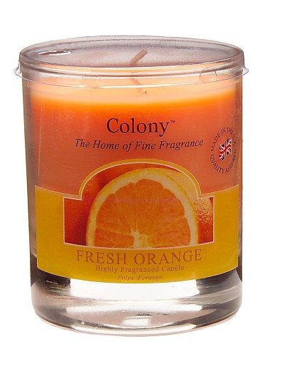 Colony candle small fresh orange