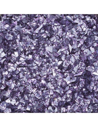 METALLIC FLAKES 5/10MM VIOLET FLAT ALU BAG 600ML