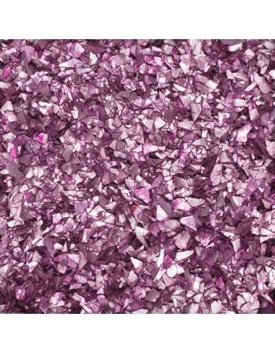 METALLIC FLAKES 5/10MMFUCSIA FLAT ALU BAG 600ML