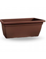 Anthea planter rectangular bronze 100 cm