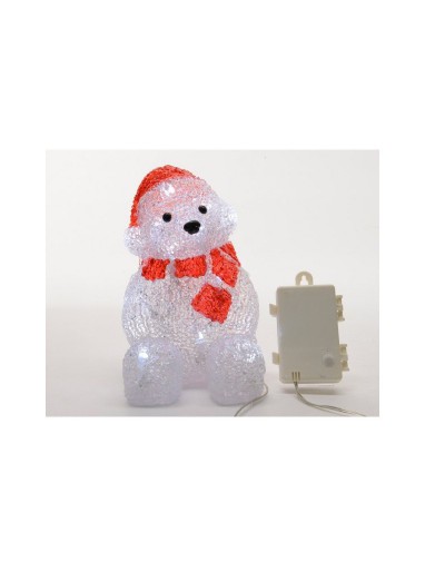 LED acr bear w sciarpa fuori bo