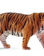 Figuras de tigre. Pintado à mão