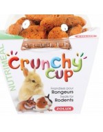Crunchy Cup Karotten und Leinen Samen behandeln für Nagetier