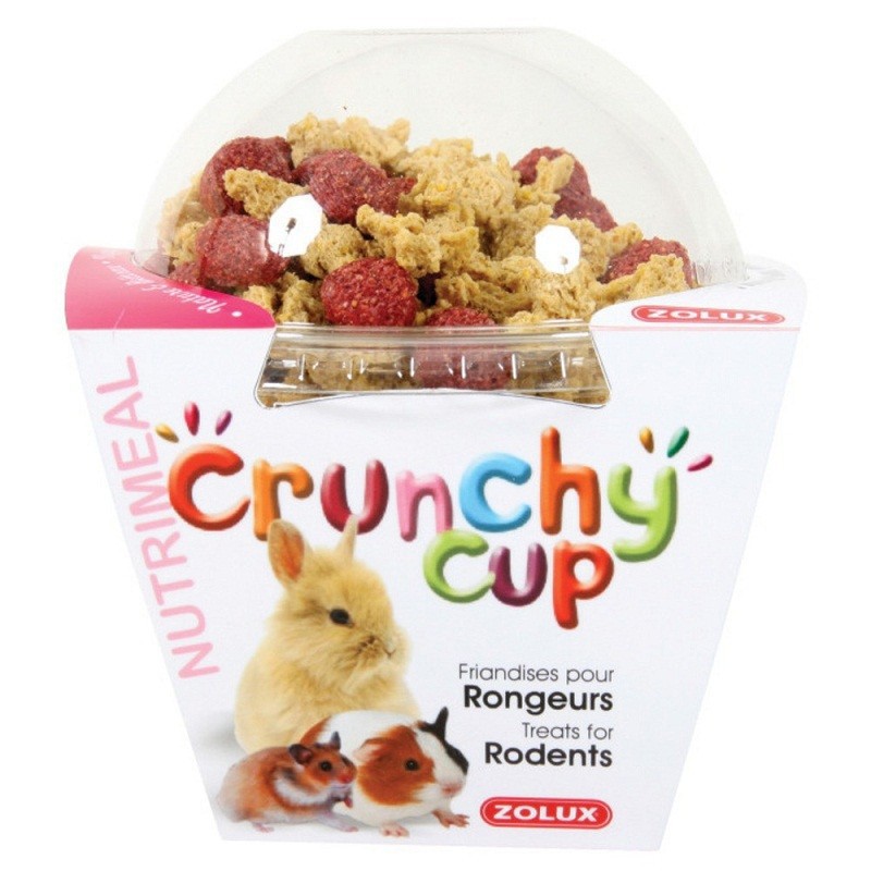 CRUNCHY CUP 130G NATURAL CROQUETTES AND BEETROOT BALLS