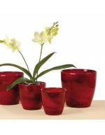 920 19 RED MARBLE COVERPOT