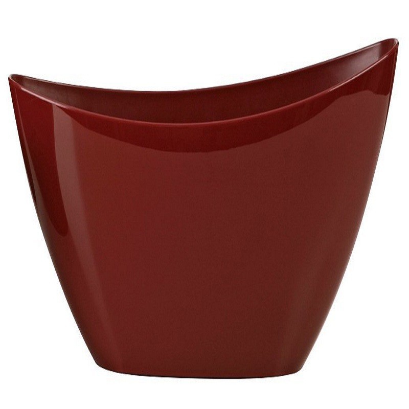 230 37 DISH WAVE BRIGHT RED