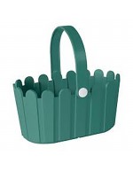 LANDHAUS turquoise green basket