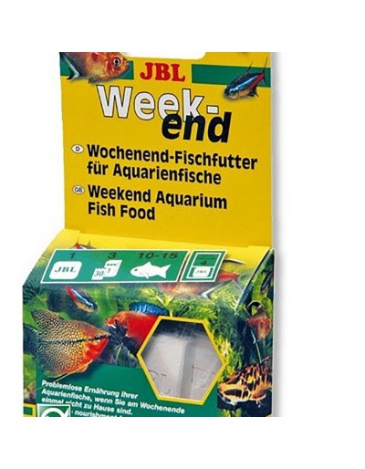 4 slow release food cubes to feed the aquarium