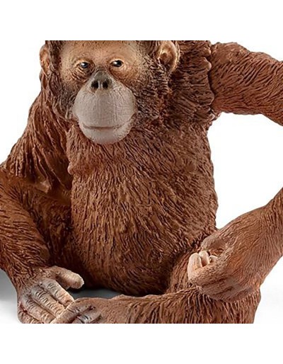 Orangutan female Schleich cartoon character