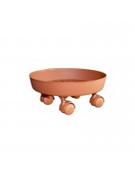 Subdued cm 42 WITH RUOTE MONTATE TERRACOTTA