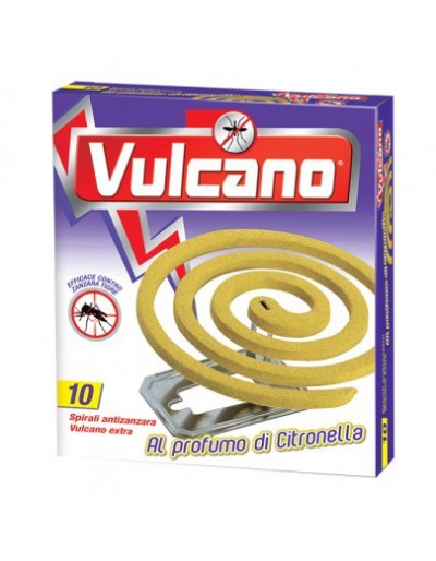 Spirali Profumate Vulcano anti zanzare