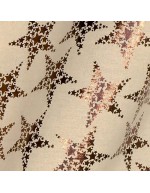 Decofabric stars copper