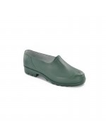 Chaussures en PVC vert de jardin