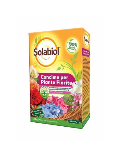 SOLABIOL CONCIME PIANTE FIORITE 750GR