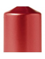 Bougie de pilier d’Eika rouge métallique