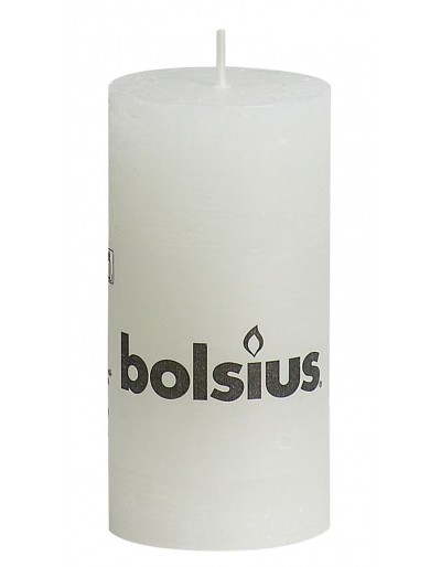 PILLAR cylindrical candle 100 50 RUSTIC WHI