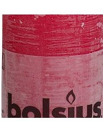 Bolsius Pillar Candle Pillar candle rustic Fuchsia